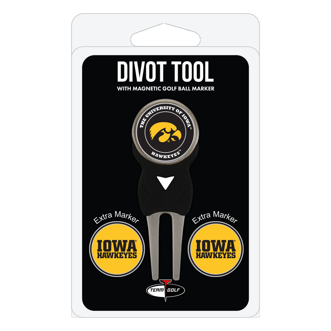 NCAA Alabama Crimson Tide 3 Marker, Golf-Pitchgabel Iowa Hawkeyes, Iowa Hawkeyes