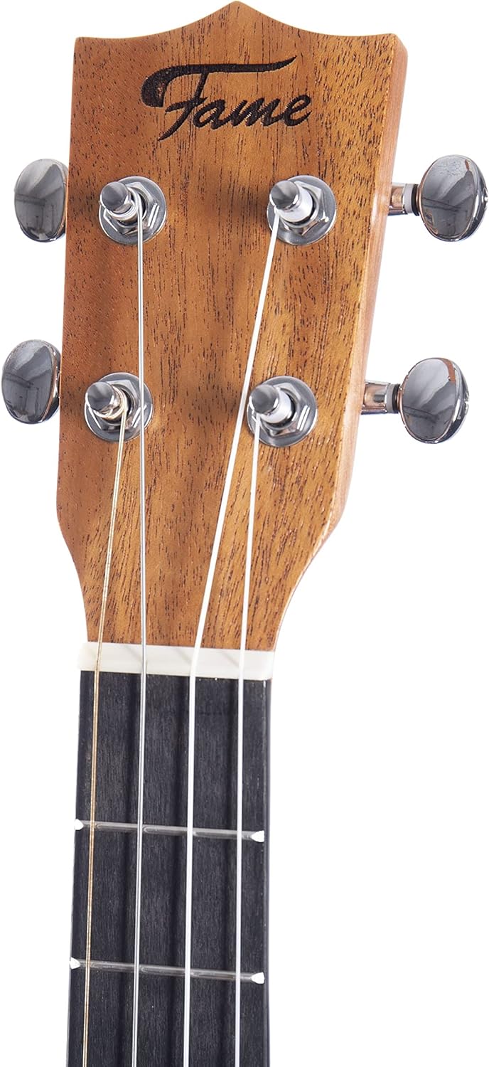 Fame Mahogany Baritone Ukulele - Bariton Ukulele