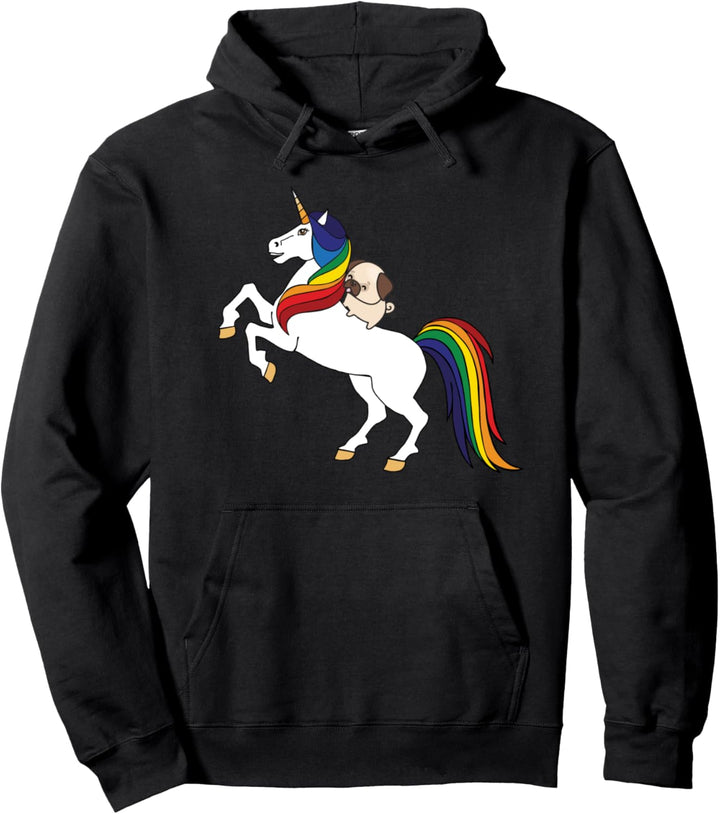 Pug Pullover Hoodie