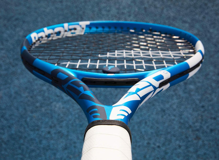 Babolat Evo Drive Strung Tennisschläger für Erwachsene, Unisex, 136-blau, mit Tasche Taille de Grip