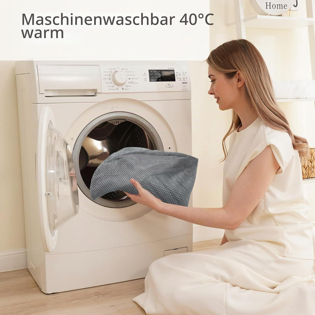 Stoffsitz für Babywippe – Bezug für Babywippe, Balance, weich und glücklich, belüftetes Netzgewebe,