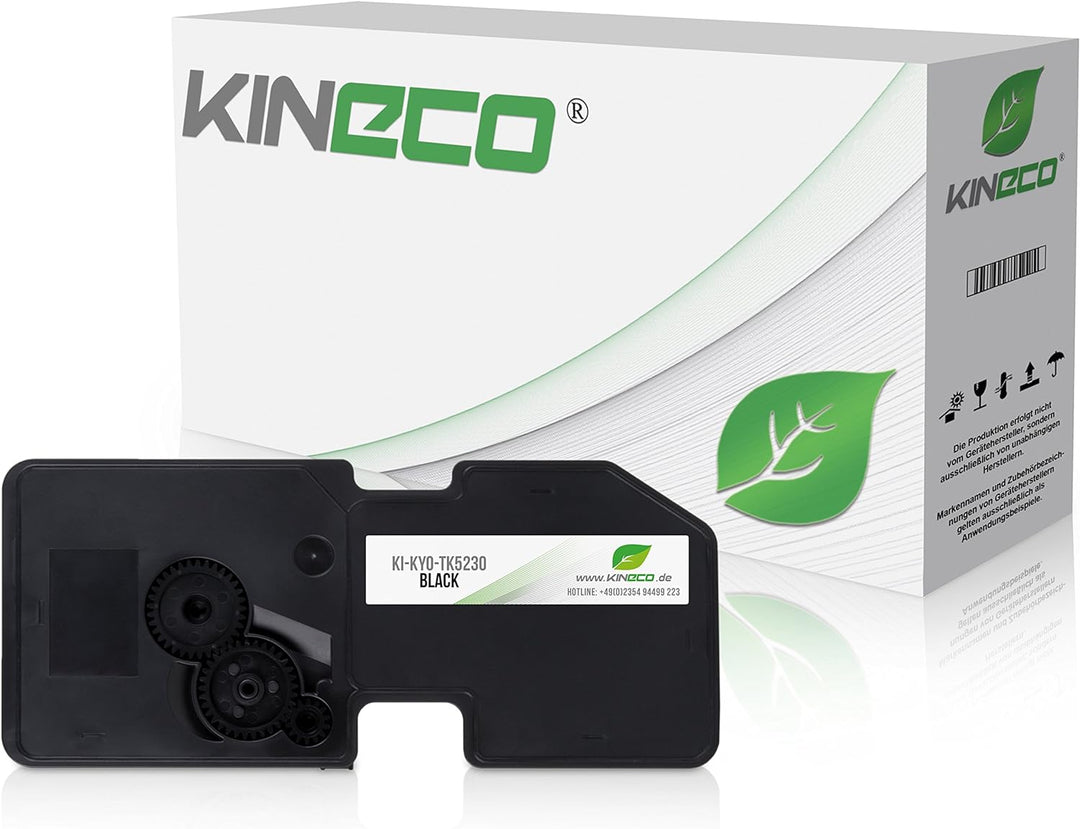 Kineco Schwarz Toner ersetzt TK5230 für Kyocera Ecosys M5521cdn M5521cdw P5021dw