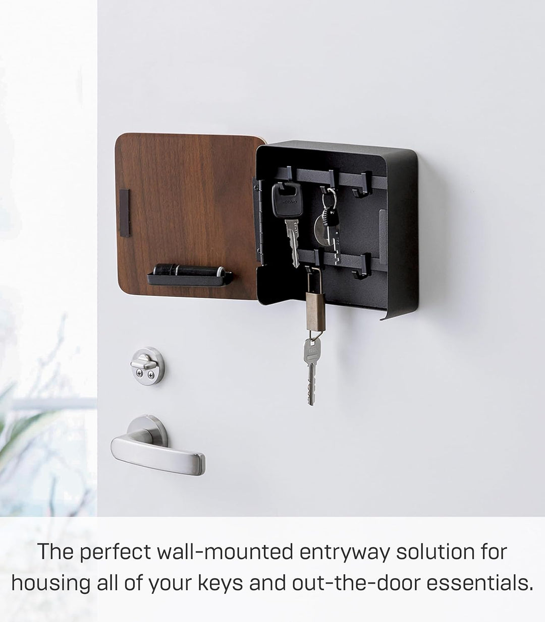 Magnetic key box - Rin - brown Schwarz, Schwarz