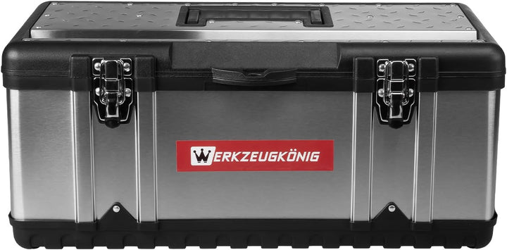 Werkzeugkoffer Edelstahl Kunststoff Grösse XL 58 x 31 x 25,5 cm Edelstahl - Grösse XL - 25 Liter, Ed