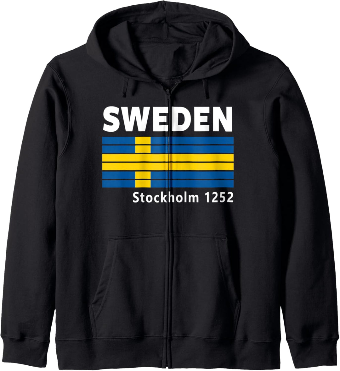 Swedish History Clothing & Apparel, Sverige Stockholm Sweden Kapuzenjacke