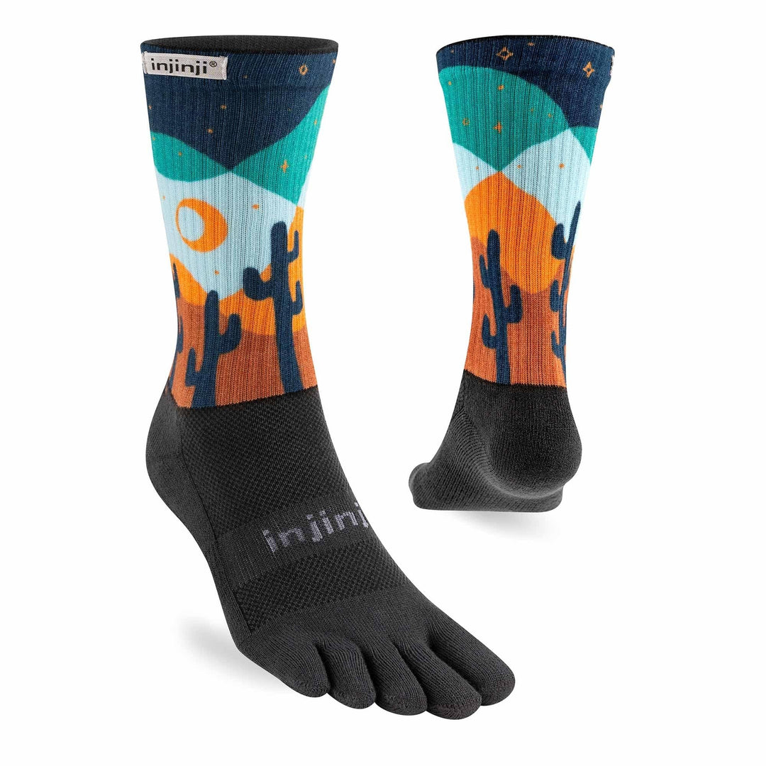 Injinji Artist Designed Men's Crew Midnight L