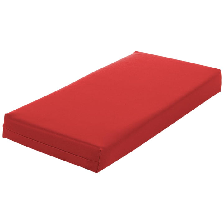 Stufen-Lagerungskissen 50 x 25 x 5cm aus qualitativem Ether-Schaum mit Kunstlederbezug, verstecktem
