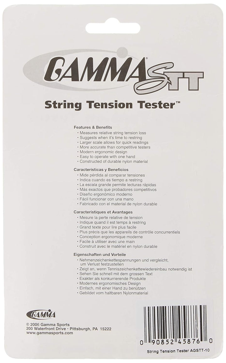 GAMMA Unisex-Erwachsene String Tension Tester Saitenspannungsprüfer, Multi, Einheitsgrösse