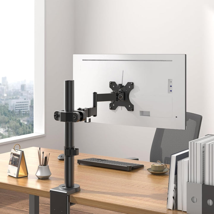 WORLDLIFT Universelle VESA Halterung,für 17"-32" Bildschirme bis zu 8 kg, Neigbar Schwenk Drehbar TV