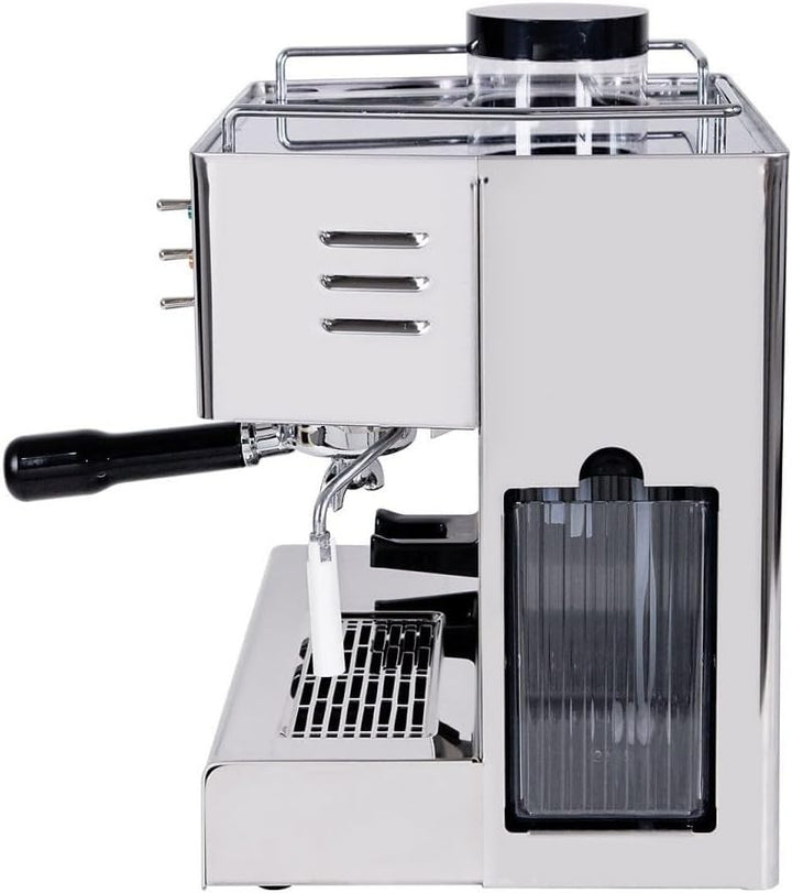 QuickMill Pegaso mit Mahlwerk edelstahl