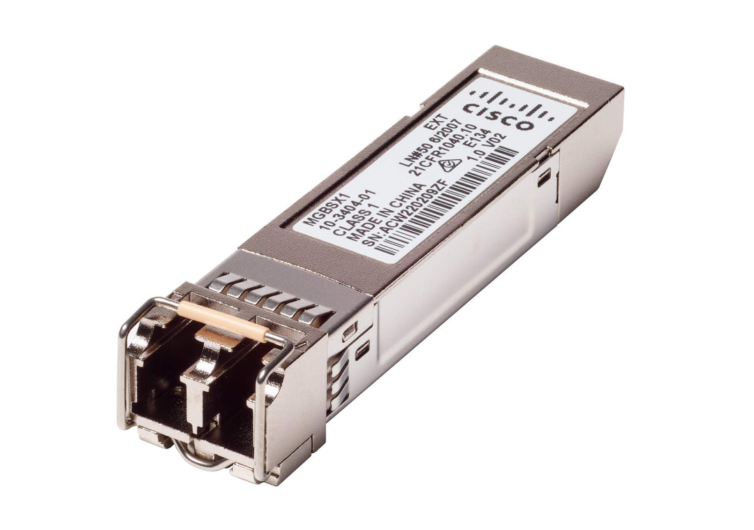 Cisco MGBSX1 Small Business GIGABIT Ethernet SFP (Mini-GBIC) Transceiver-Modul Switch, 1000Base-SX