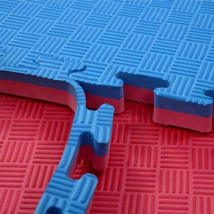 Gymnastikmatte Tatami – Puzzle-Teppich 4 Pack 100 x 100 x 4 cm – Bodenbelag aus EVA – Fitnes-Matte –