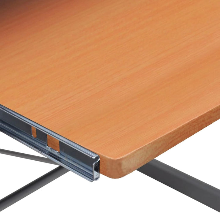 Gecheer Eck-Computertisch Eckschreibtisch Schreibtisch PC Tisch Bürotisch Holz Officetisch Arbeitsti