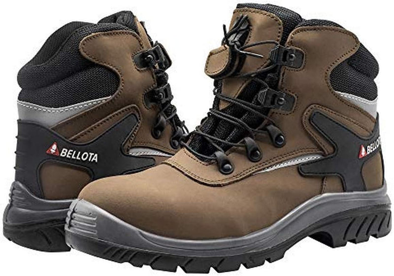 Bellota Click S3 Sicherheitsstiefel, Braun, 42 EU, 42 EU