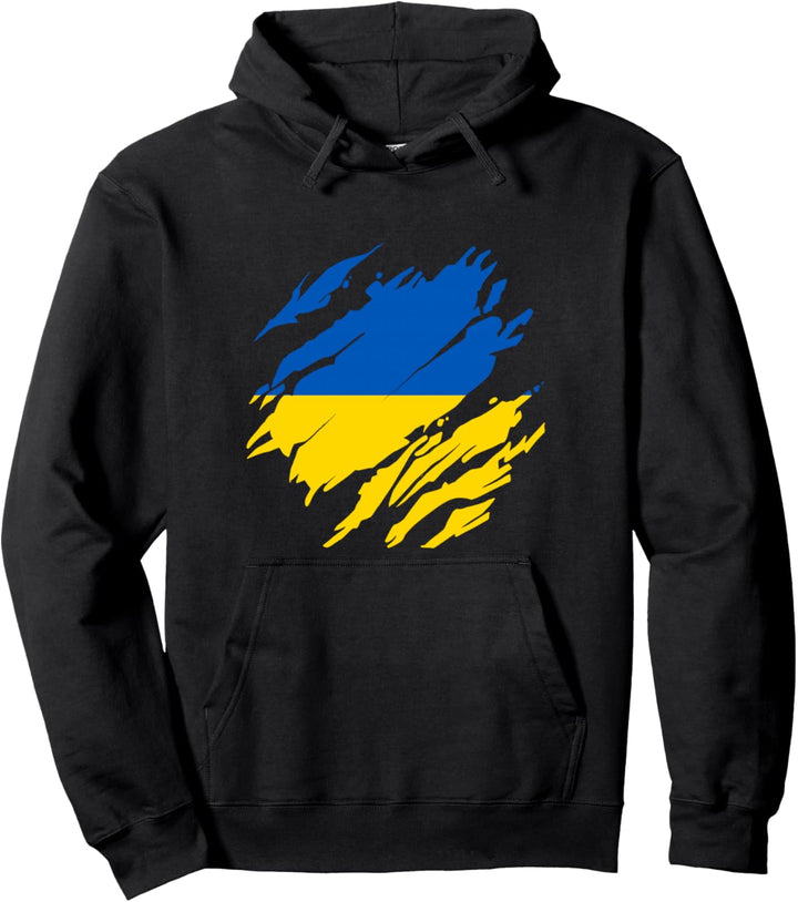 Ukrainische Flagge Ukraine Pullover Hoodie