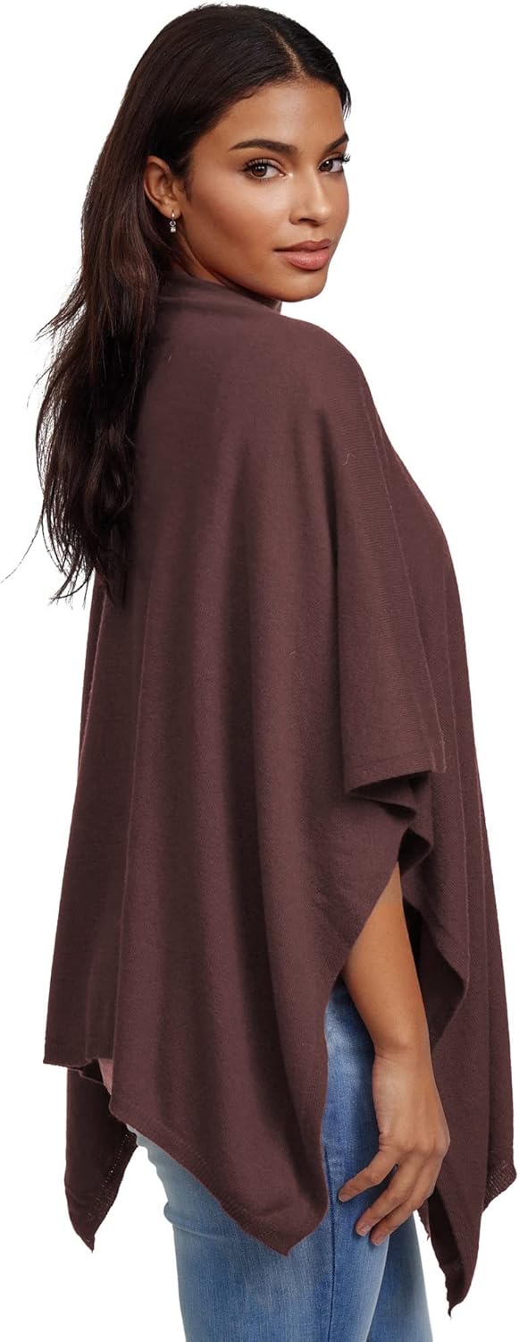 Damen Poncho,Schal Pullover, Lange Strickjacke, Strickpullover, Mantel,XXL Umhängetuch,Tunika für So