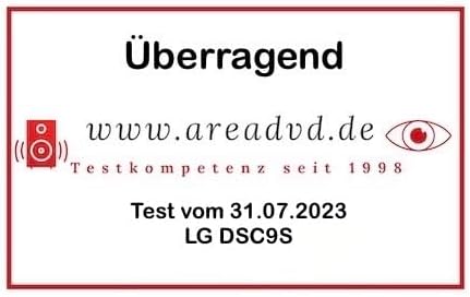 LG DSC9S 3.1.3 Soundbar (400W) mit kabellosem Subwoofer (Dolby Atmos, HDMI, Bluetooth), Schwarz [Mod