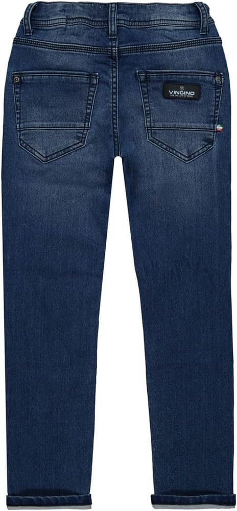 Vingino Jungen Davino Jeans 152 Slim Dark Used, 152 Slim Dark Used