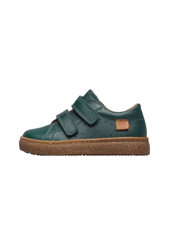 Naturino Carex VL-Sneakers aus Leder 29 EU Dunkelgrün, 29 EU Dunkelgrün