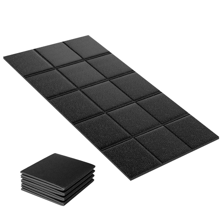 Laufband Matte Schalldämmend 200x100 cm Bodenschutzmatte Laufband, 4MM Dicke Laufmatte für Heimstudi