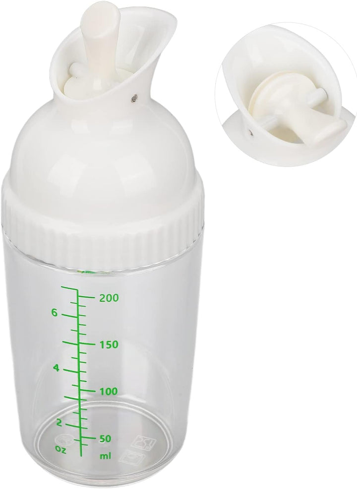 200 Ml Salatdressing-Shaker BPA-frei Verhindert Auslaufen Salatdressingglas mit Deckel für die Küche
