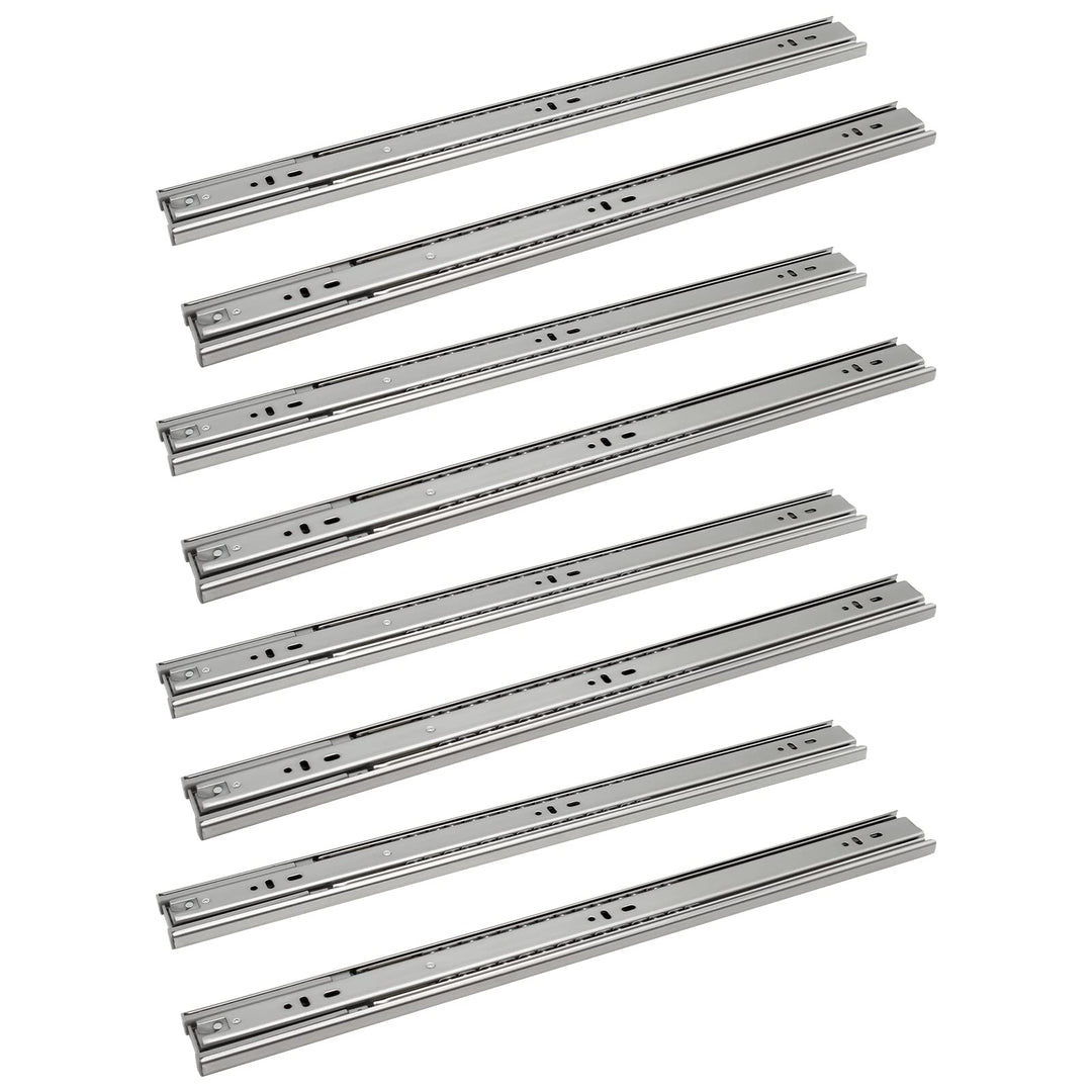 Ansobea Schubladenschienen 400mm, Kugelführungen mit 45 kg Tragkraft Vollauszüge, Schubladenauszug T