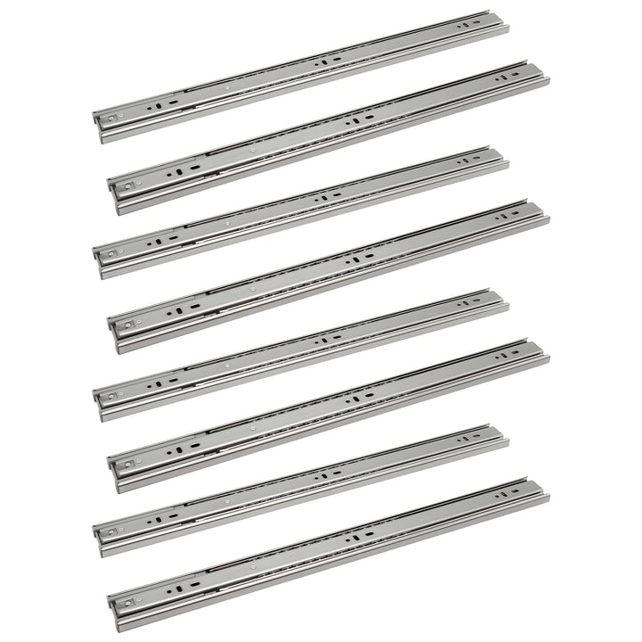 Ansobea Schubladenschienen 400mm, Kugelführungen mit 45 kg Tragkraft Vollauszüge, Schubladenauszug T