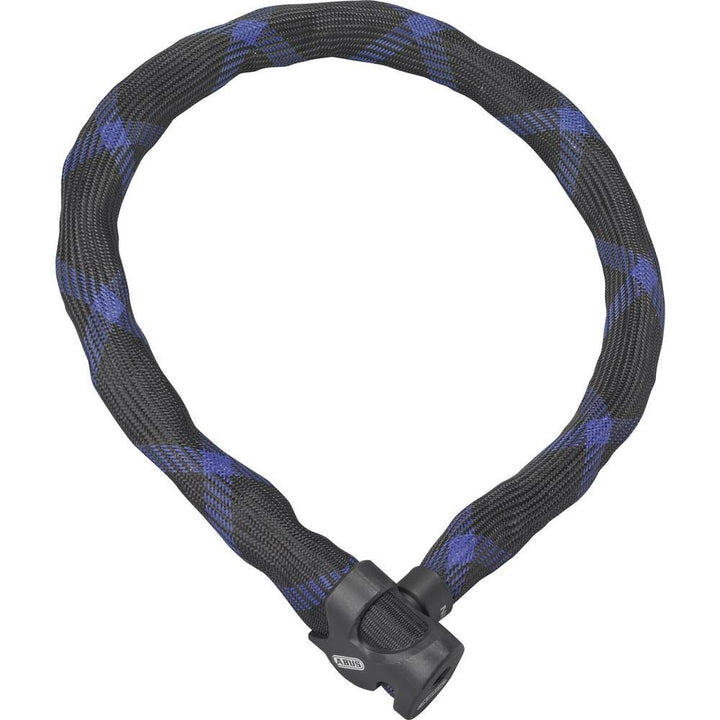ABUS Kettenschloss IVERA Chain 7210 – Fahrradschloss mit hochflexibler IvyTex-Kunstfaserummantelung