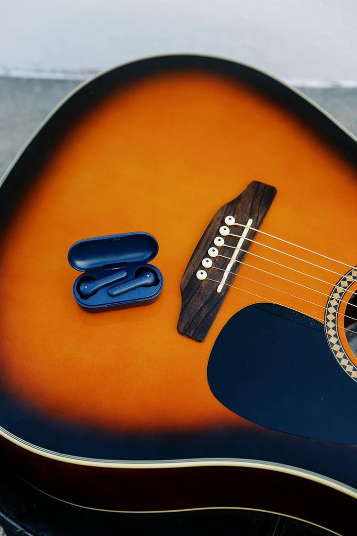 Defunc True Music kabellose Ohrhörer - Kristallklarer Klang, hohe Mikrofonqualität, Lange Akkulaufze