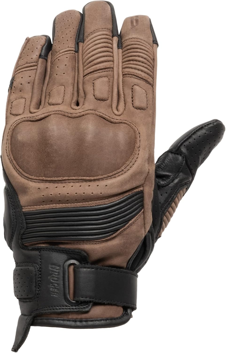 BROGER Ohio Lady Motorradhandschuhe Damen | Rindsleder und Känguru Leder | Knox SPS Protektoren | St