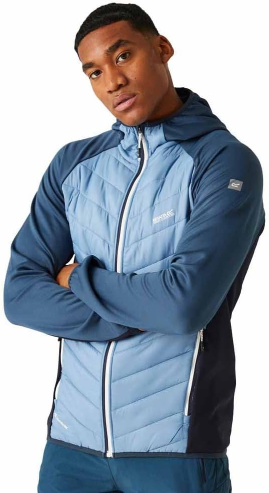 Regatta Herren Gepolsterter Mantel S Coronet Blue/Moonlight Denim, S Coronet Blue/Moonlight Denim