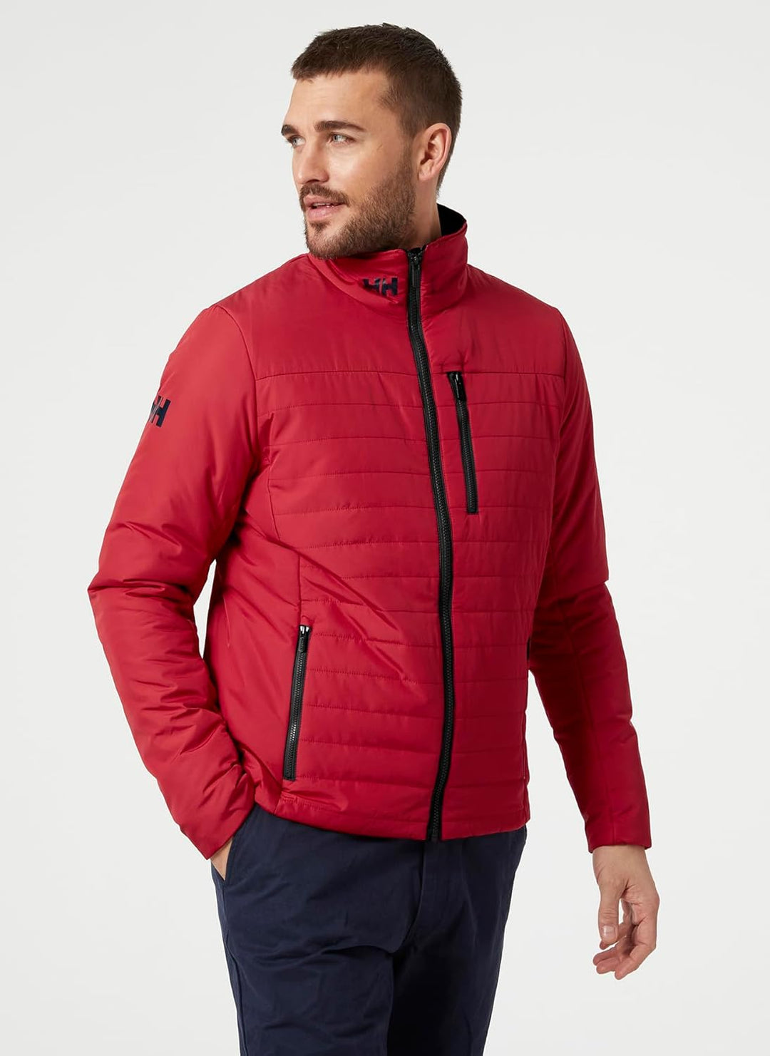 Helly Hansen Herren Crew Isolierte Jacke 2.0 S 162 Red, S Rot