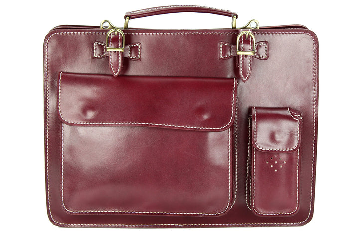 Belli Design Bag Verona italienische Leder Businesstasche Arbeitstasche Messenger Aktentasche Lehrer