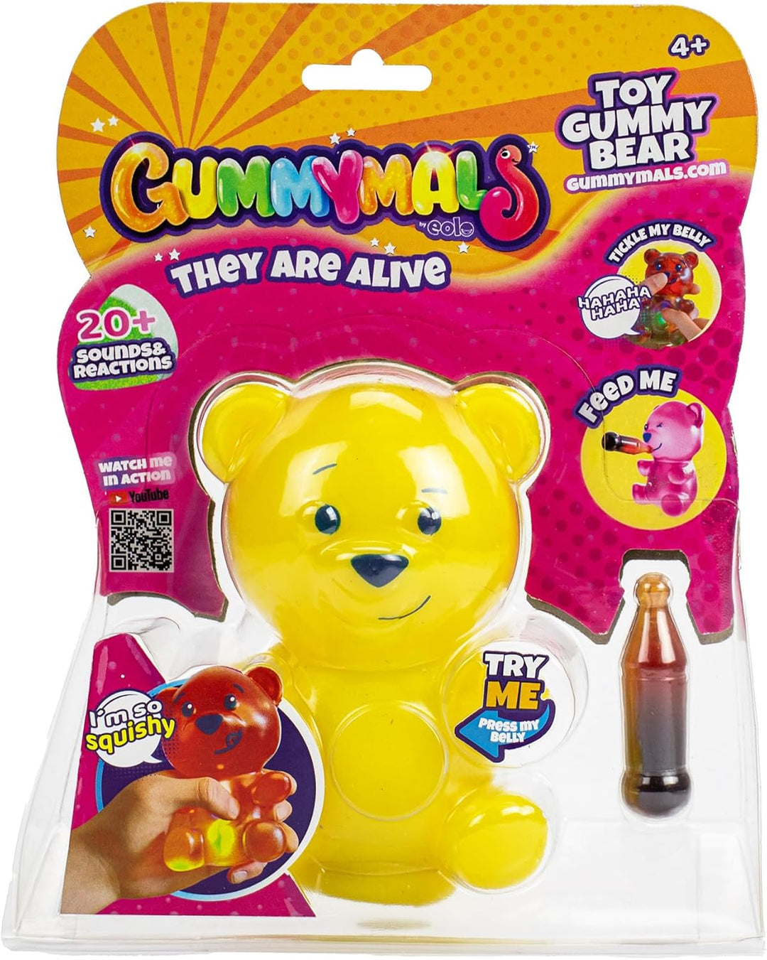 Gummymals - Gummibär - Gelb, Gelb