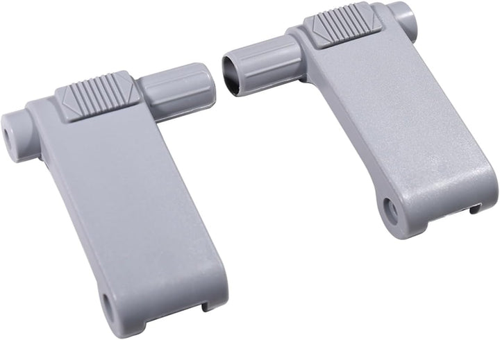 YUCKMZ Dachfenster Griffhebel Set AF/BA 2skt Ersatzteil Kompatibel mit Braas Atelier-Fenster Grau