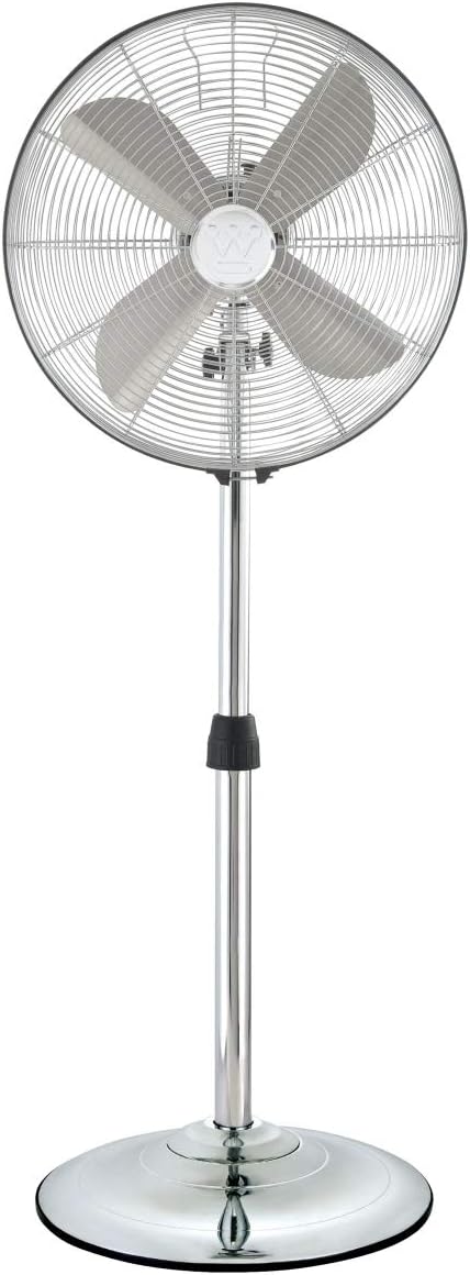 Westinghouse Lighting Silver Stream/ 40 cm, 3in1 Portable Ventilator, Installation als Tisch-, Stand