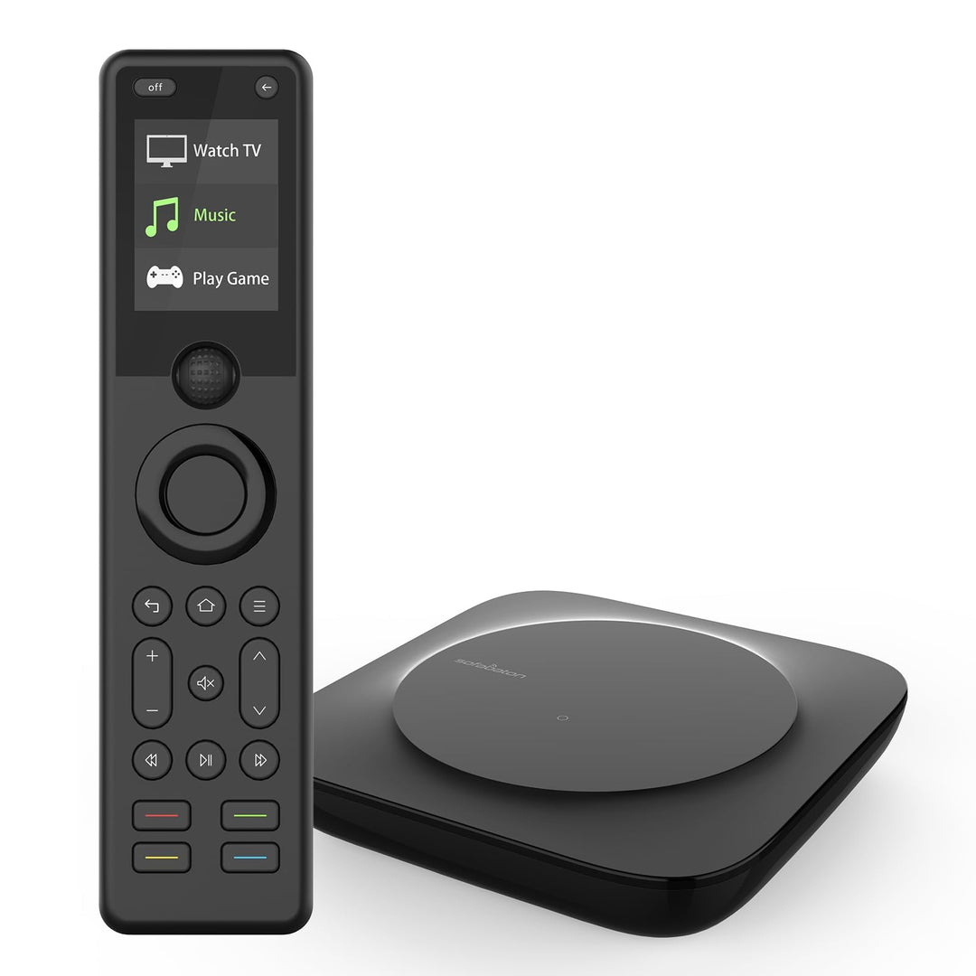 SofaBaton X1S Universal Fernbedienung mit Hub - Bluetooth, IR & 2.4GHz - Anpassbare Aktivitäten für