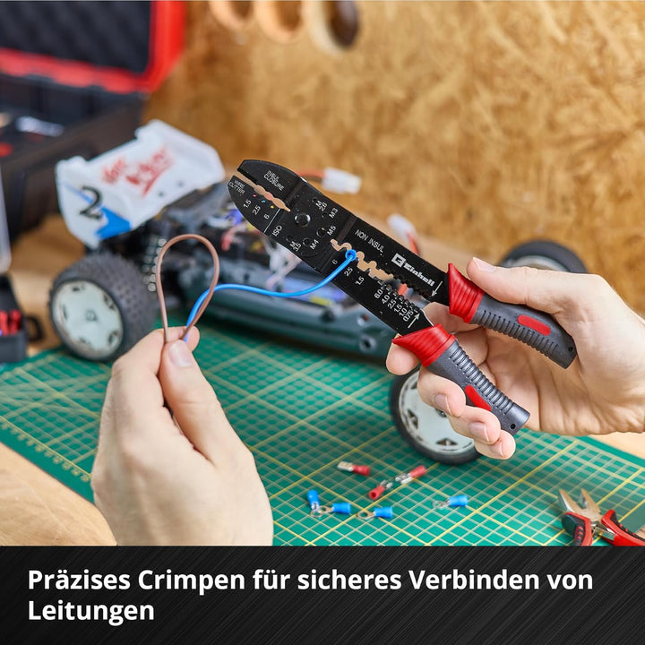 Original Einhell Werkzeugkoffer Hobby E-Case 153-tlg. (Elektronik-Reparatur-Set, Elektroarbeiten, El
