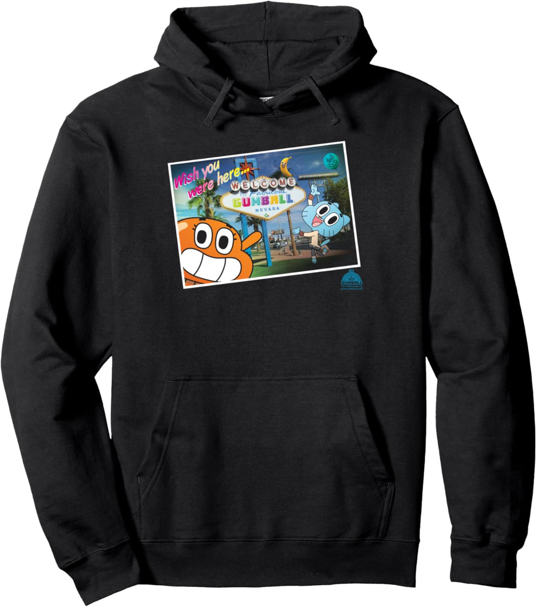 The Amazing World of Gumball Postcard Pullover Hoodie