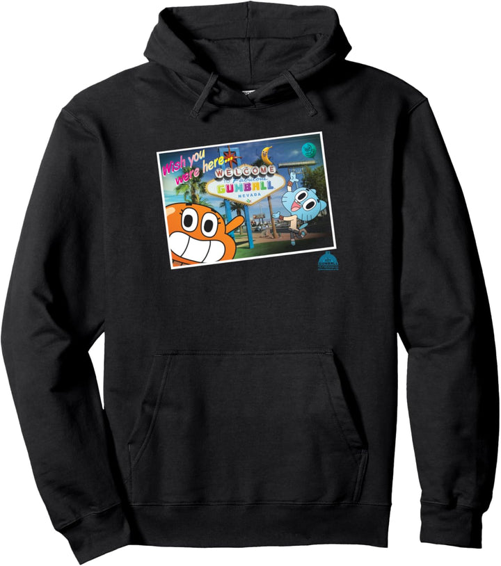 The Amazing World of Gumball Postcard Pullover Hoodie