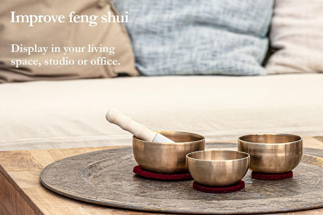 Sonic Energy Universal Singing Bowl – 750g Klangschale für Meditation, Yoga und Sound Healing – inkl