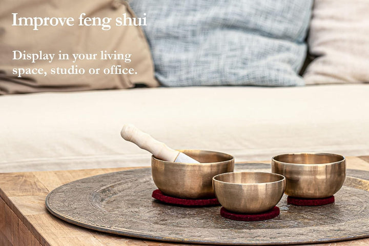 Sonic Energy Universal Singing Bowl – 750g Klangschale für Meditation, Yoga und Sound Healing – inkl