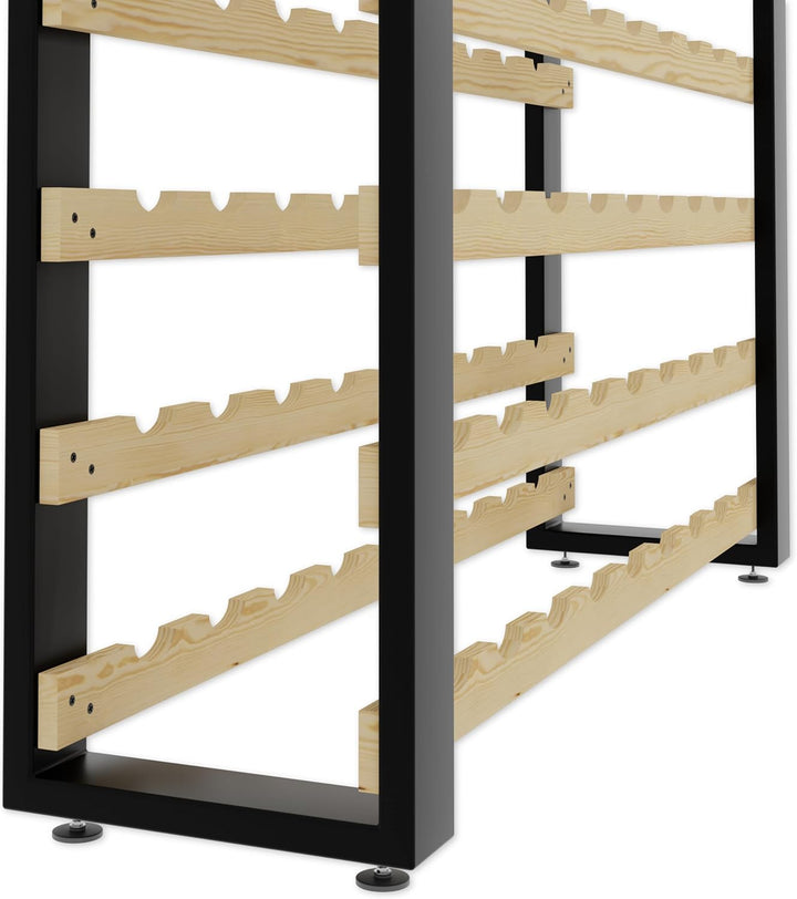 Lenmar Serie RW Weinregal aus Holz für Flaschen, LOFT, Flaschen, Wein, Flaschenregal, Kellerregal, R