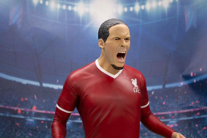 Football's Finest - Liverpool FC (Virgil Van Dijk) 60 cm Statue aus Kunstharz L Rot, L Rot