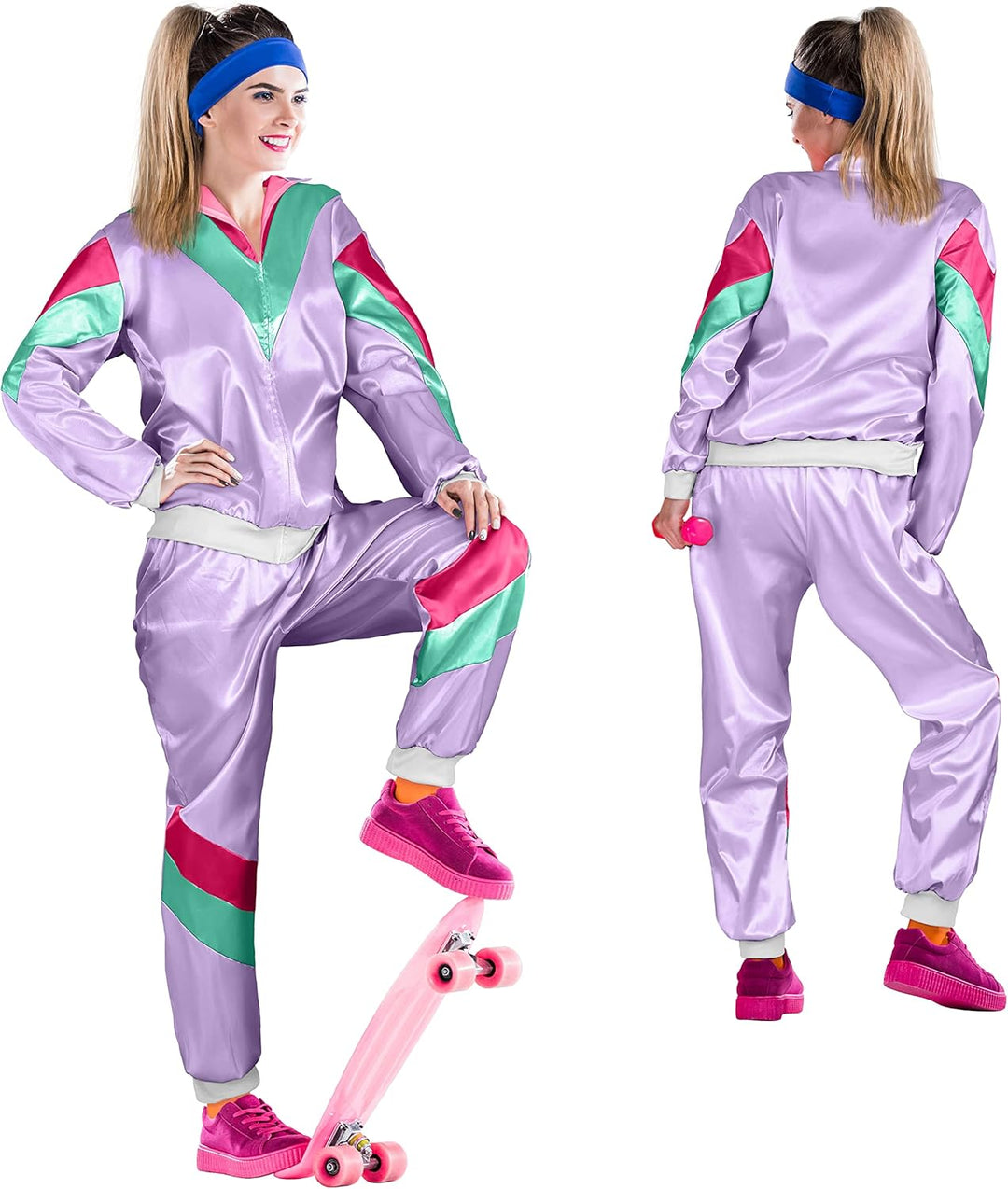 Premium 80er & 90er Jahre Retro Trainingsanzug I Assianzug I Kostüm I Gangster I Prolet I Bad Taste