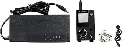 SMSL AD18 Audio-HiFi-Stereo-Verstärker mit Bluetooth 4.2 unterstützt Apt-X, USB DSP, volldigitaler L