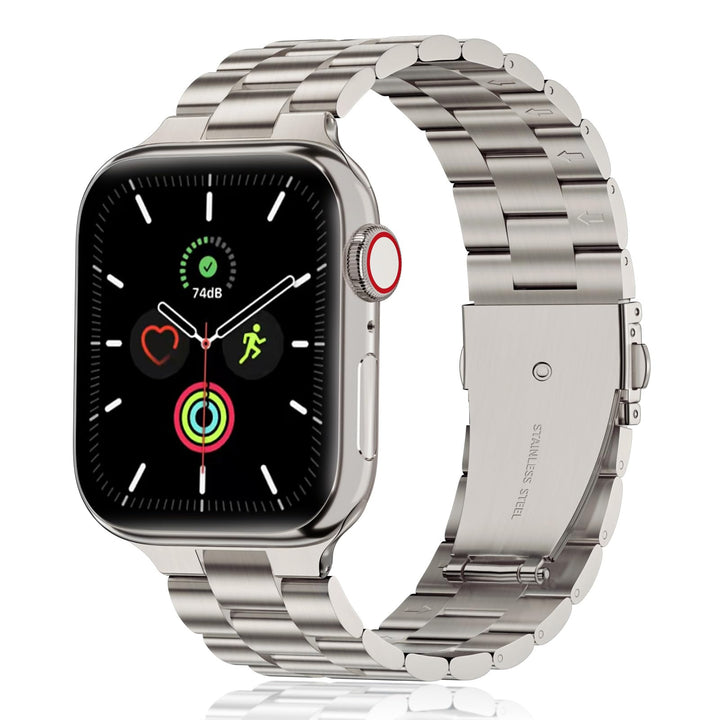 Metall Kompatibel mit Apple Watch Armband 42mm(Series 11 10) 40mm 41mm 38mm, Damen Herren Edelstahl