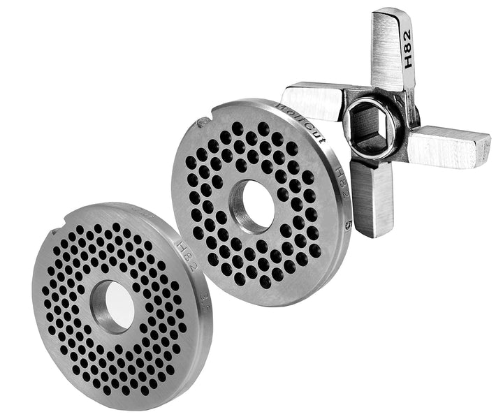 H82 Lochscheibensatz 3,5MM + 5MM Bohrung + 1 Kreuzmesser Werkzeugstahl