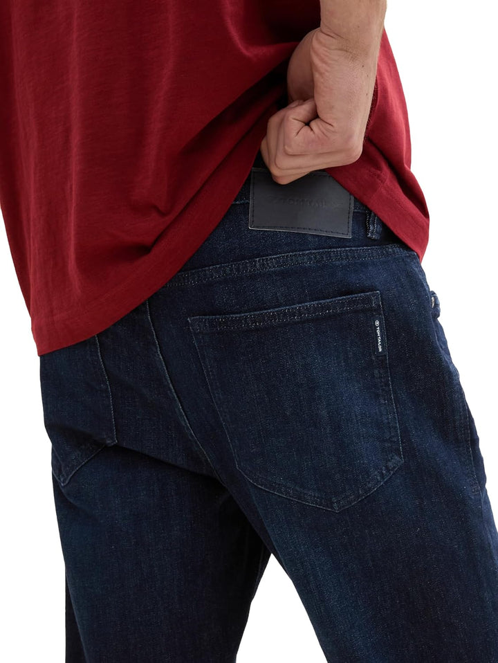 TOM TAILOR Herren Josh Regular Slim Jeans 29W / 32L 10115 - Clean Rinsed Blue Denim, 29W / 32L 10115