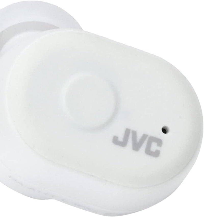 JVC HA-A11T Marshmallow True Kabellose Ohrhörer mit Mikrofon, Weiss, weiss